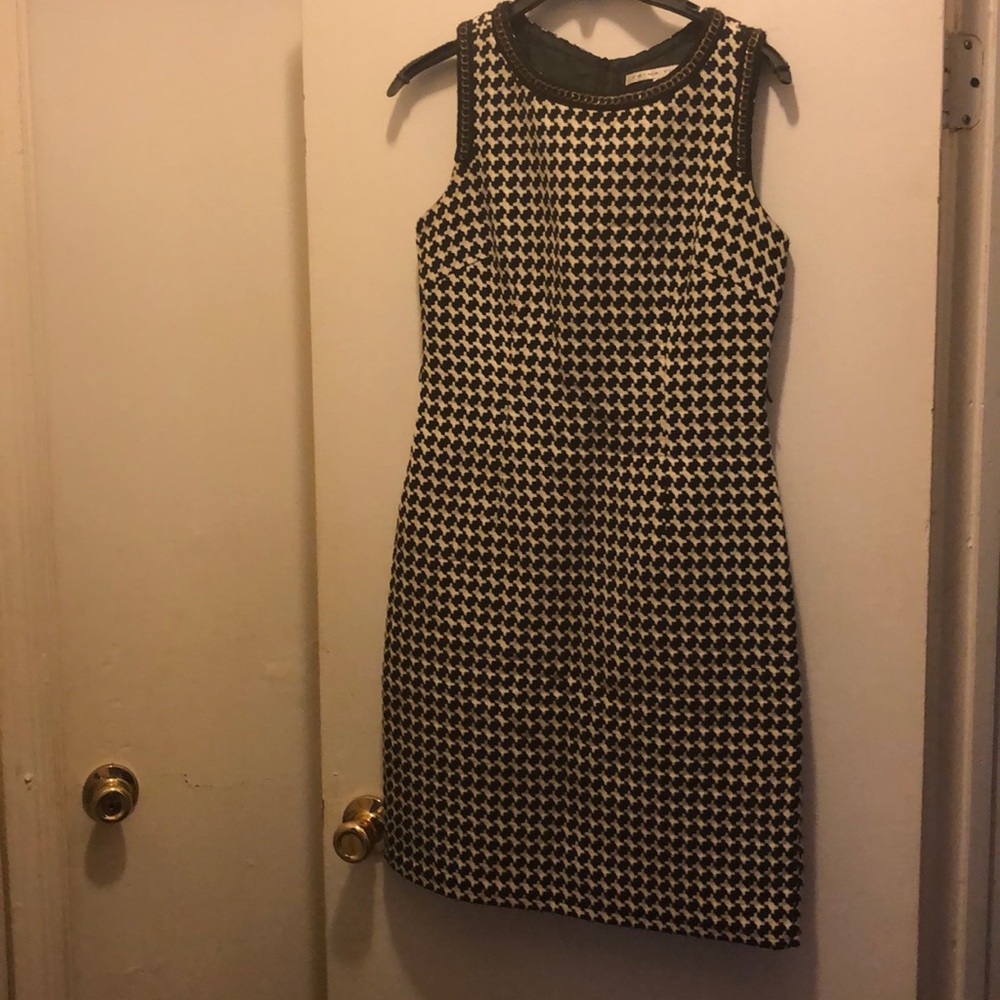 Trina Turk black and white  dress